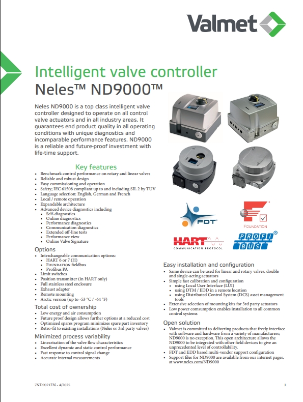 valmet neles ND tech ua
